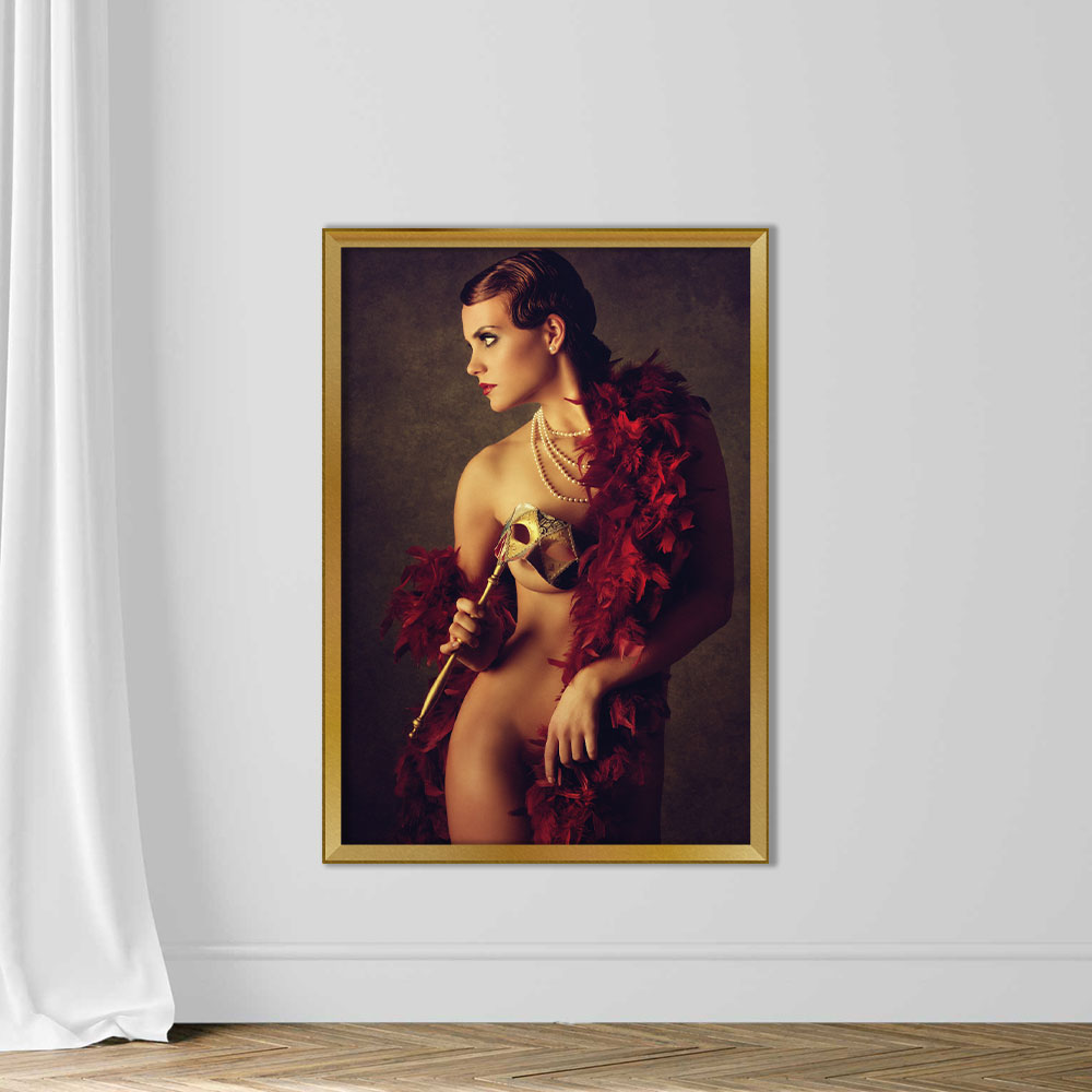 Woman With Venetian Mask - Image 5
