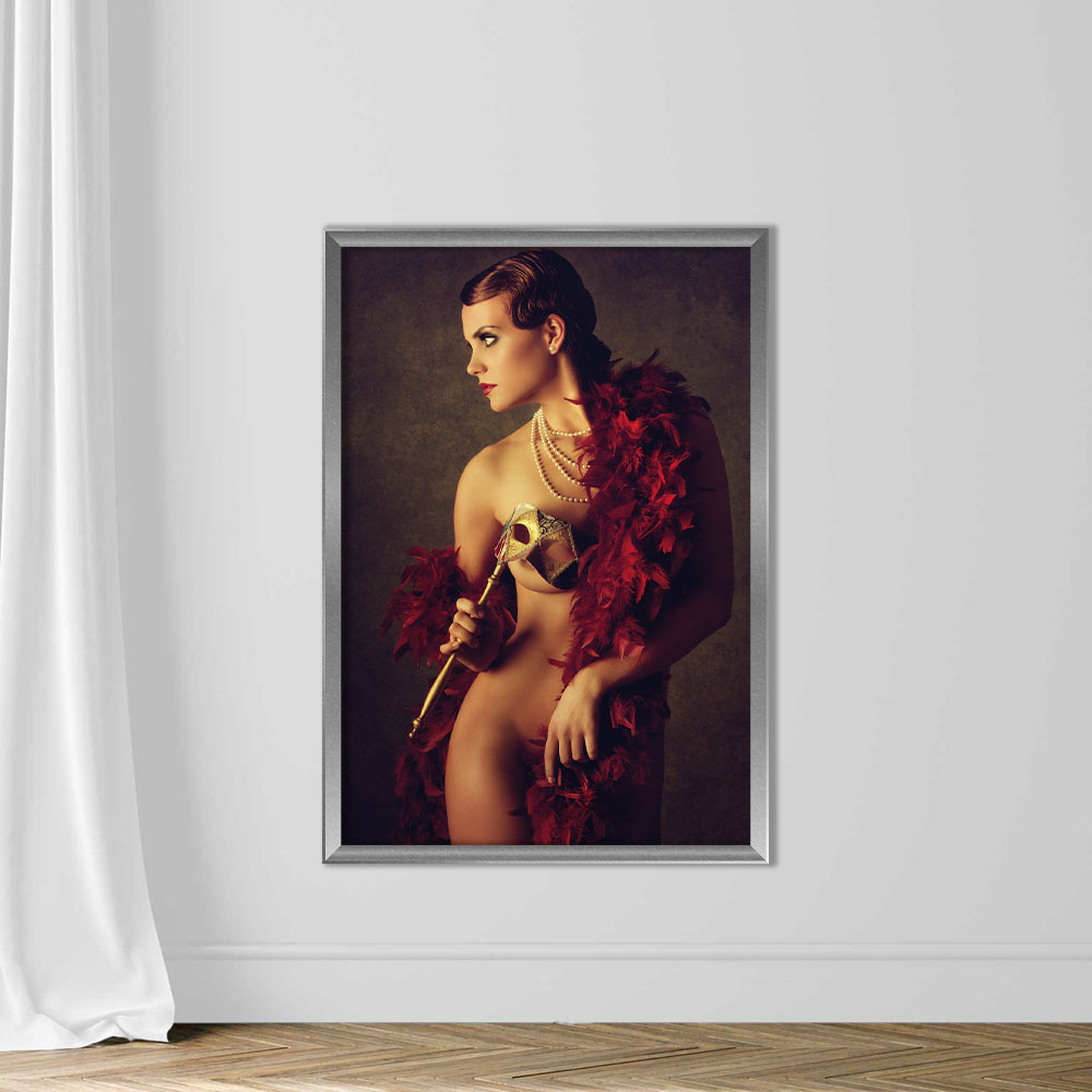 Woman With Venetian Mask - Image 4