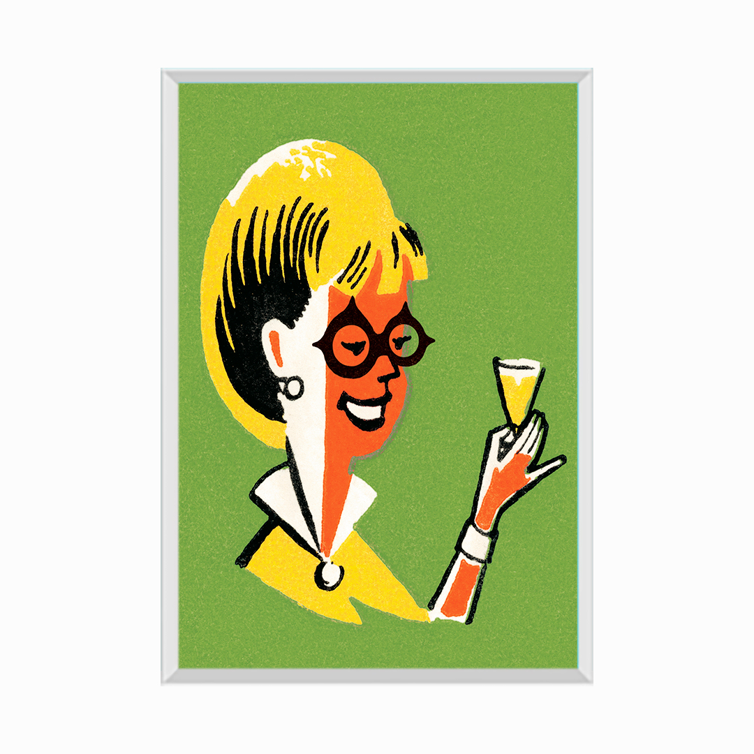Woman Holding a Drink - 2