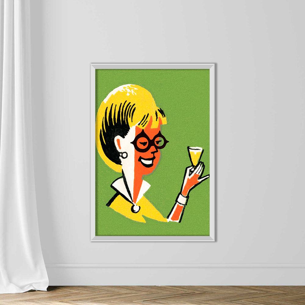 Woman Holding a Drink - 2 - Image 2