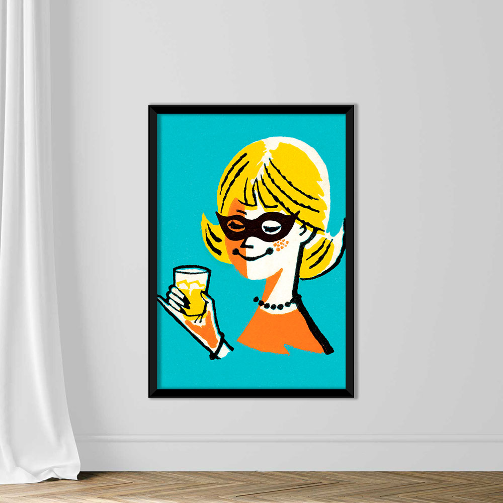 Woman Holding a Drink - Image 3