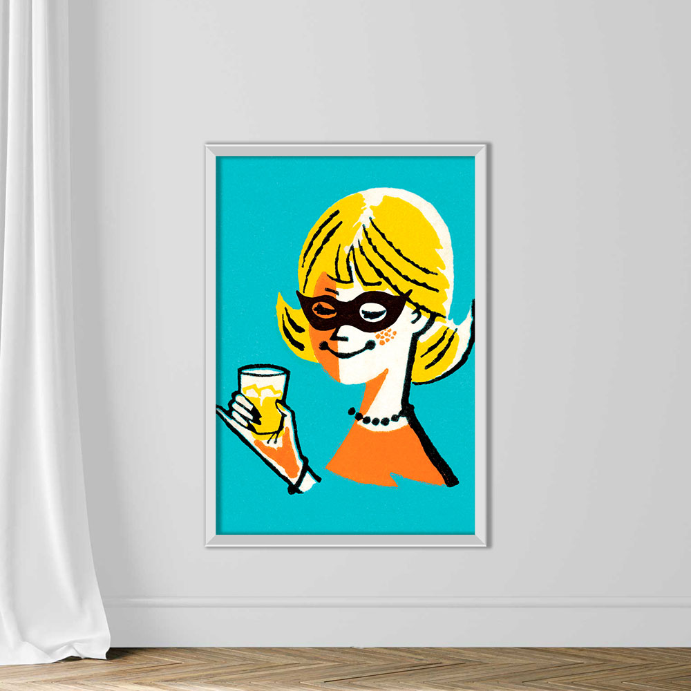 Woman Holding a Drink - Image 2