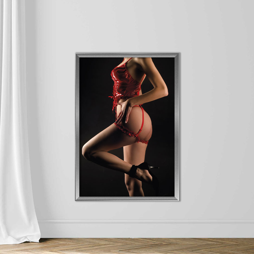 Sexy Woman With Red Lingerie - Image 4