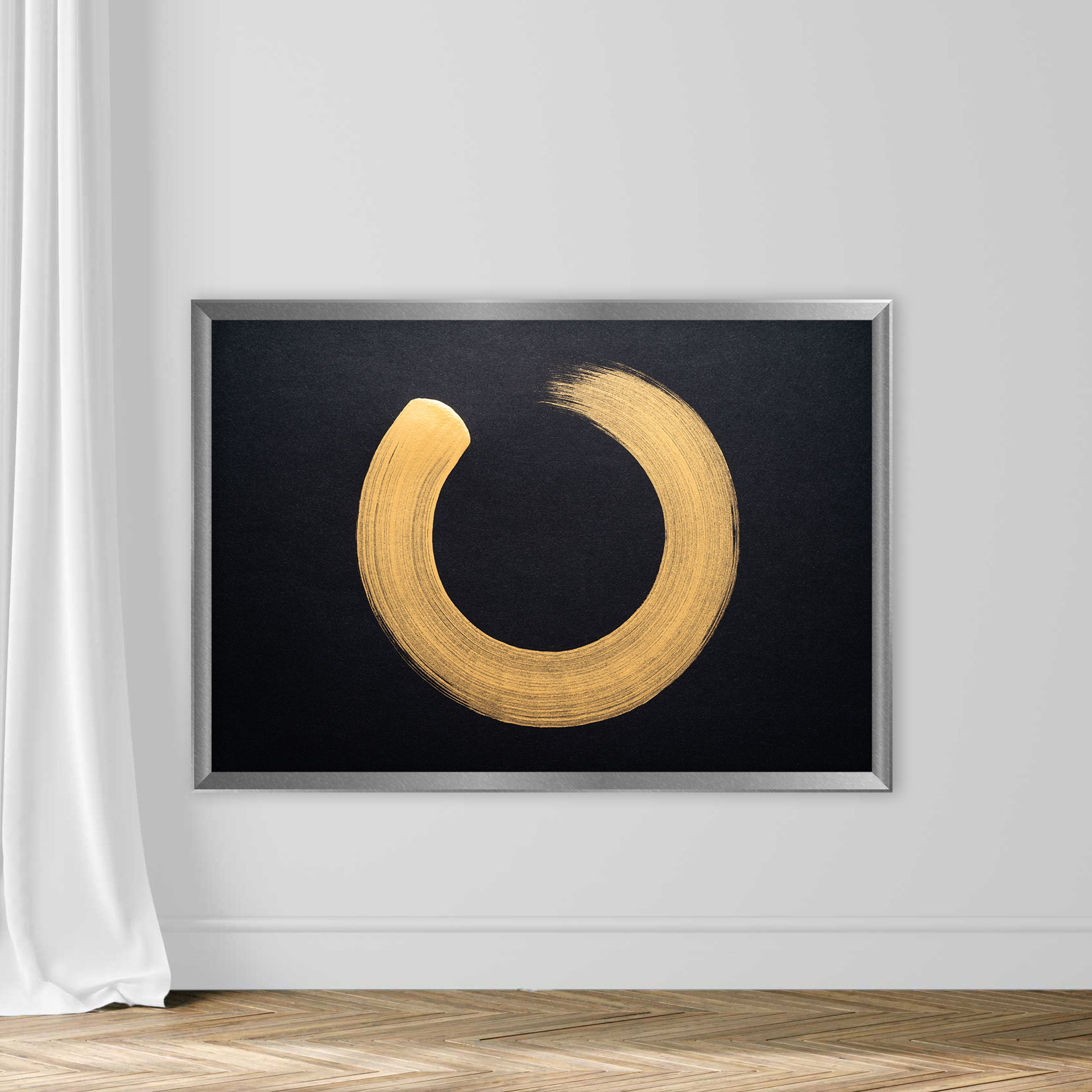 Gold Colored Sumi Circle - Image 4