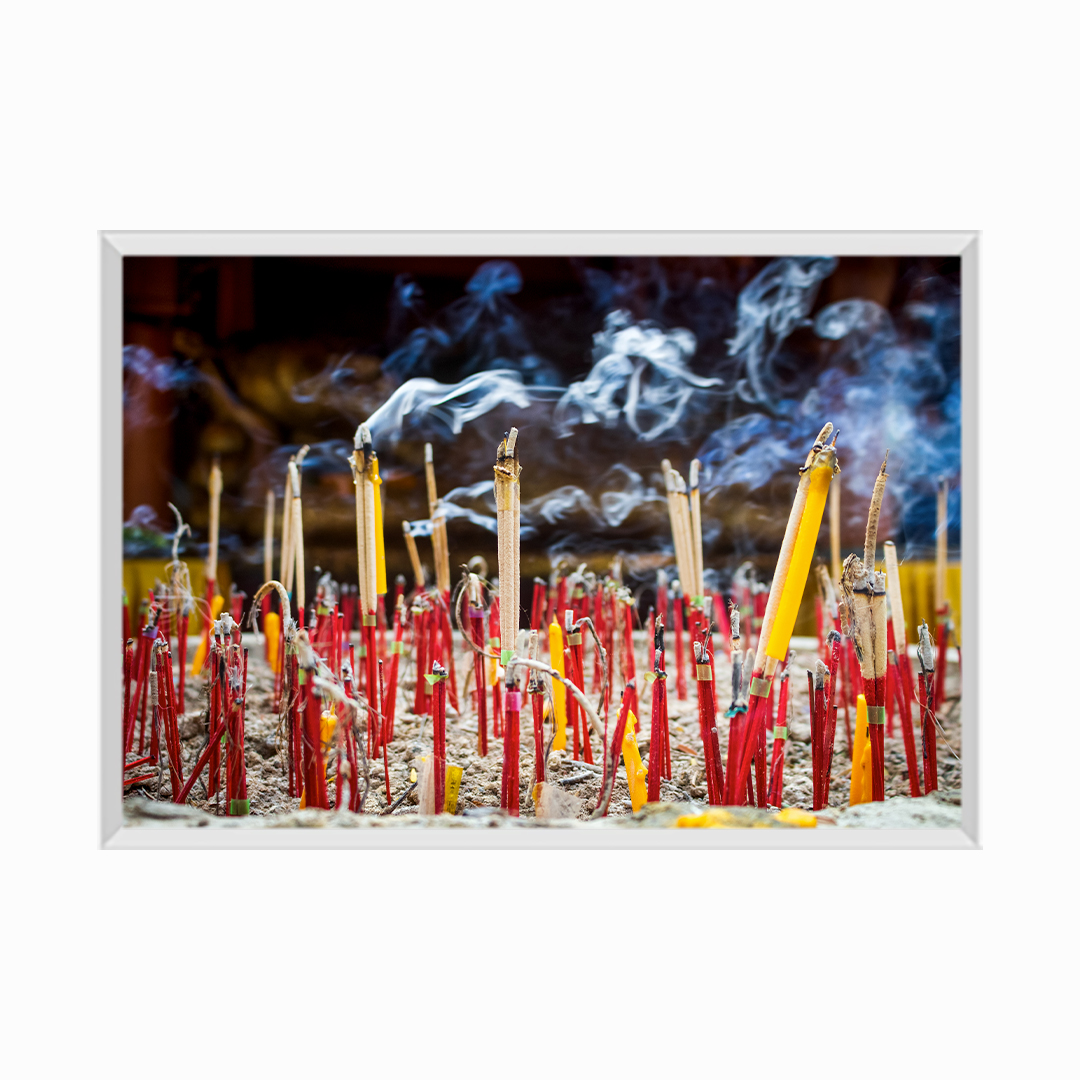 Candles Incense is a Sacred Things Buddhist in Thailand