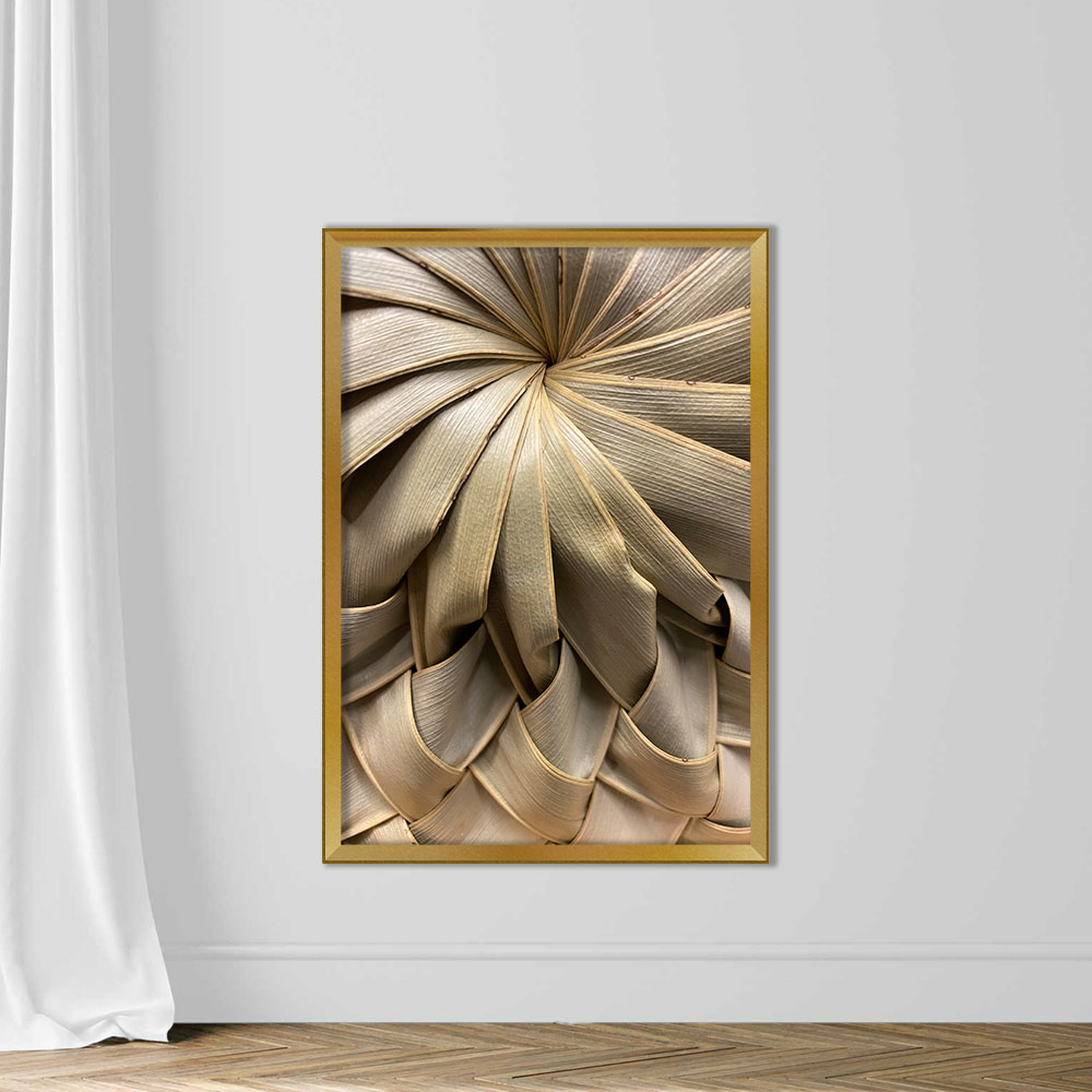 Woven Palm Frond Basket - Image 5