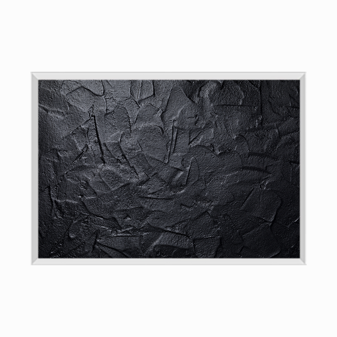 Black or dark gray art plastered wall texture background
