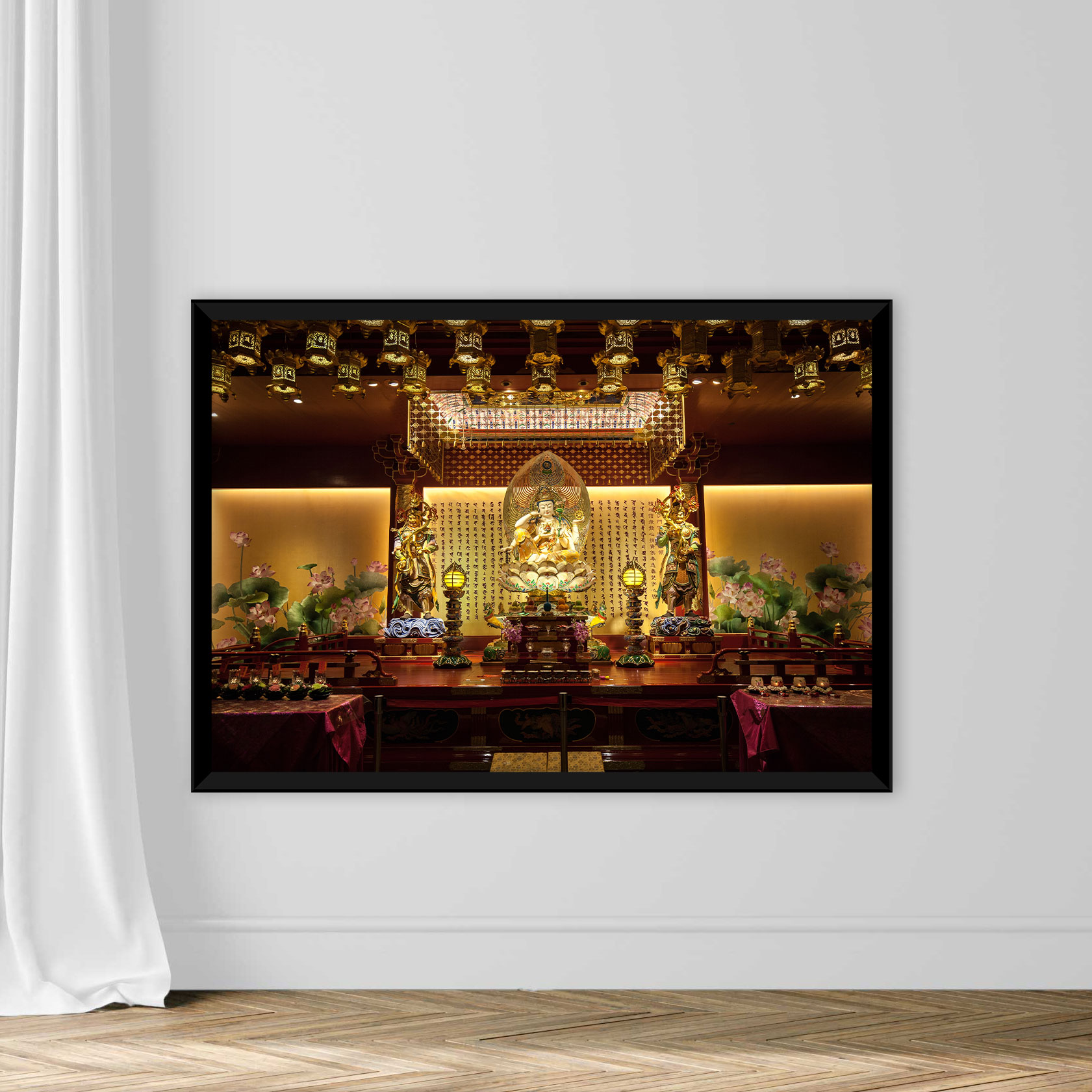 Buddha Statue in Buddha Tooth Relic Temple and Museum - Image 3