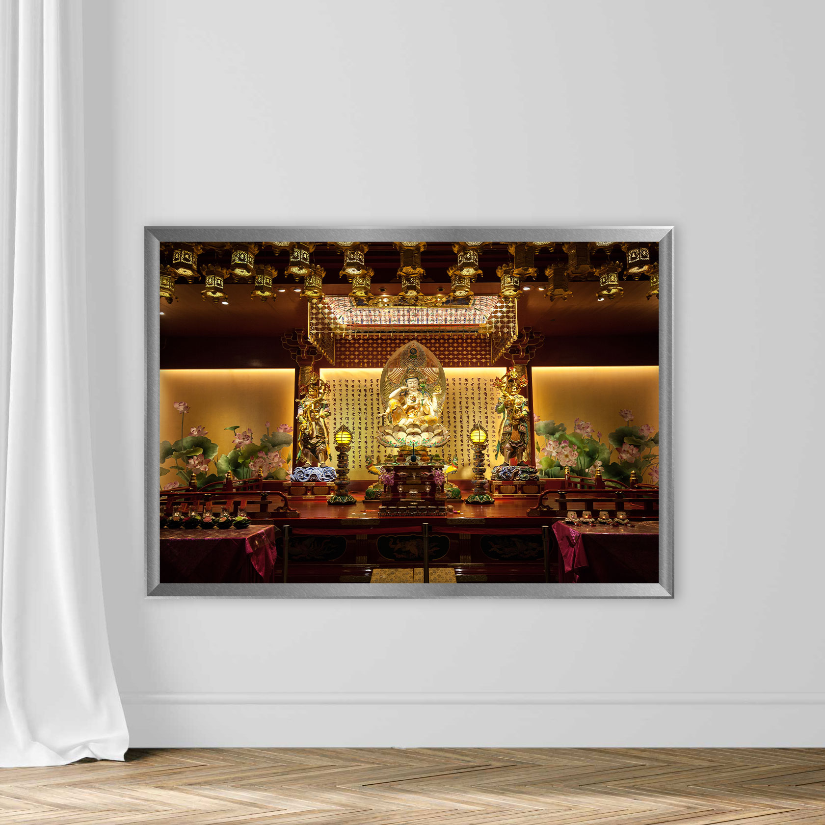 Buddha Statue in Buddha Tooth Relic Temple and Museum - Image 4