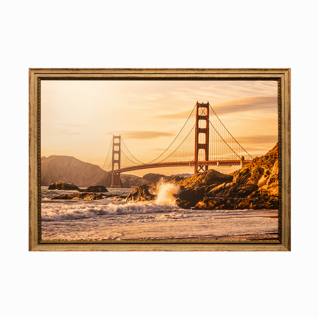Golden Gate Bridge from Baker Beach | Custom Design