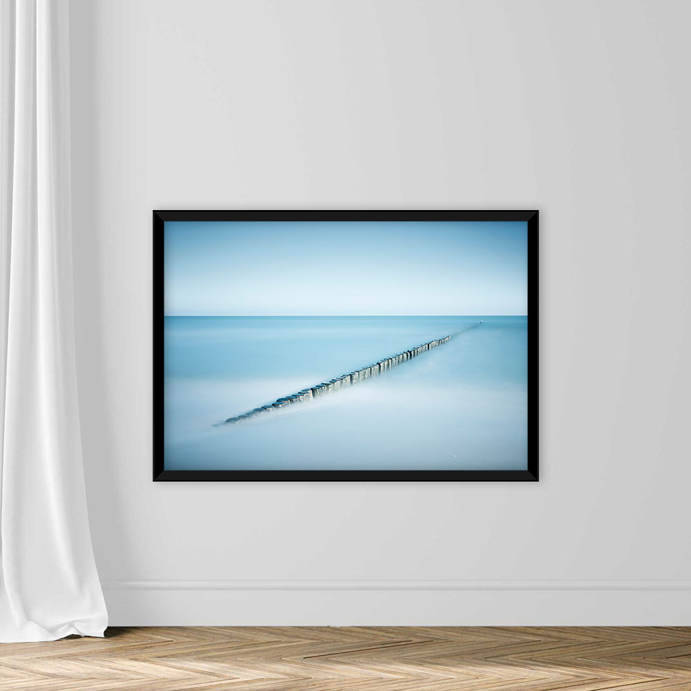 Germany, Mecklenburg-Western Pomerania, Usedom, breakwater in the sea, long exposure - Image 3