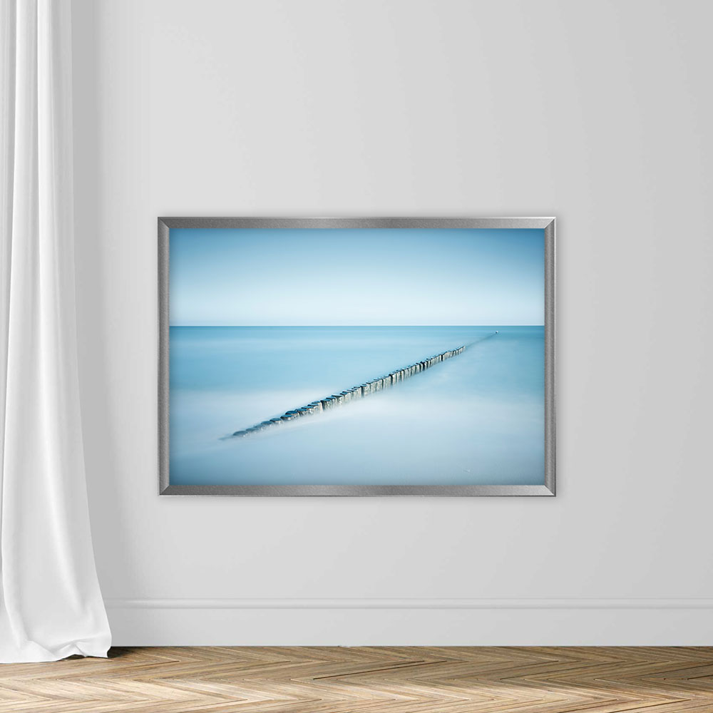 Germany, Mecklenburg-Western Pomerania, Usedom, breakwater in the sea, long exposure - Image 4