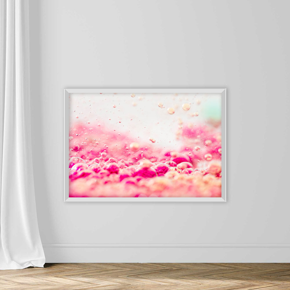 Colored liquids with bubbles, close-up - Image 2