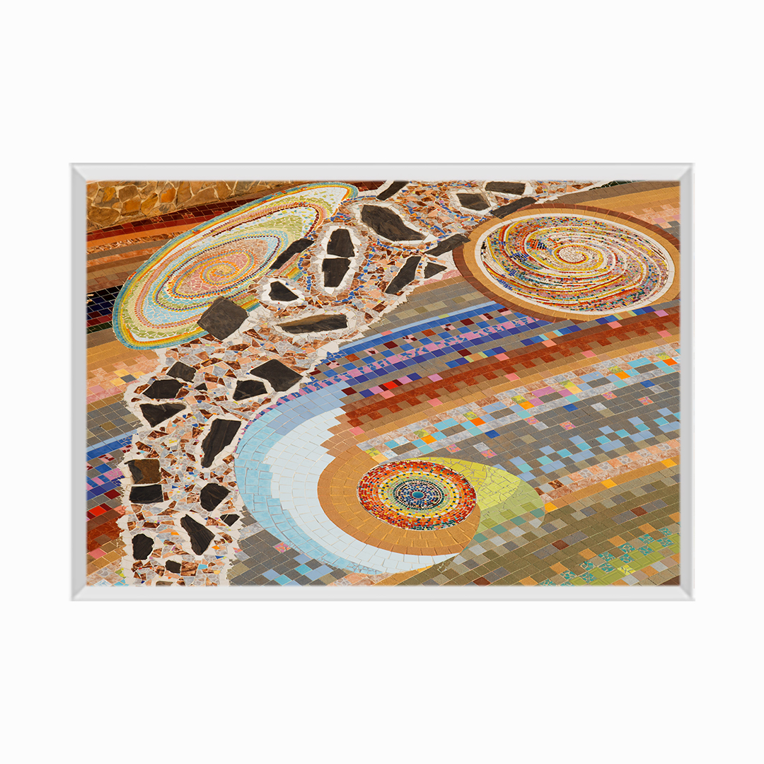 Colorful Ceramic Pattern Decoration