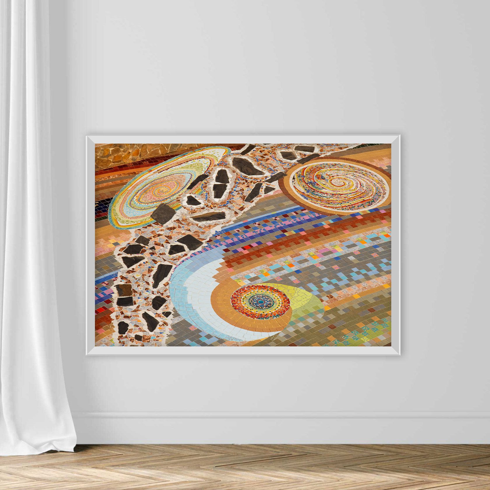 Colorful Ceramic Pattern Decoration - Image 2
