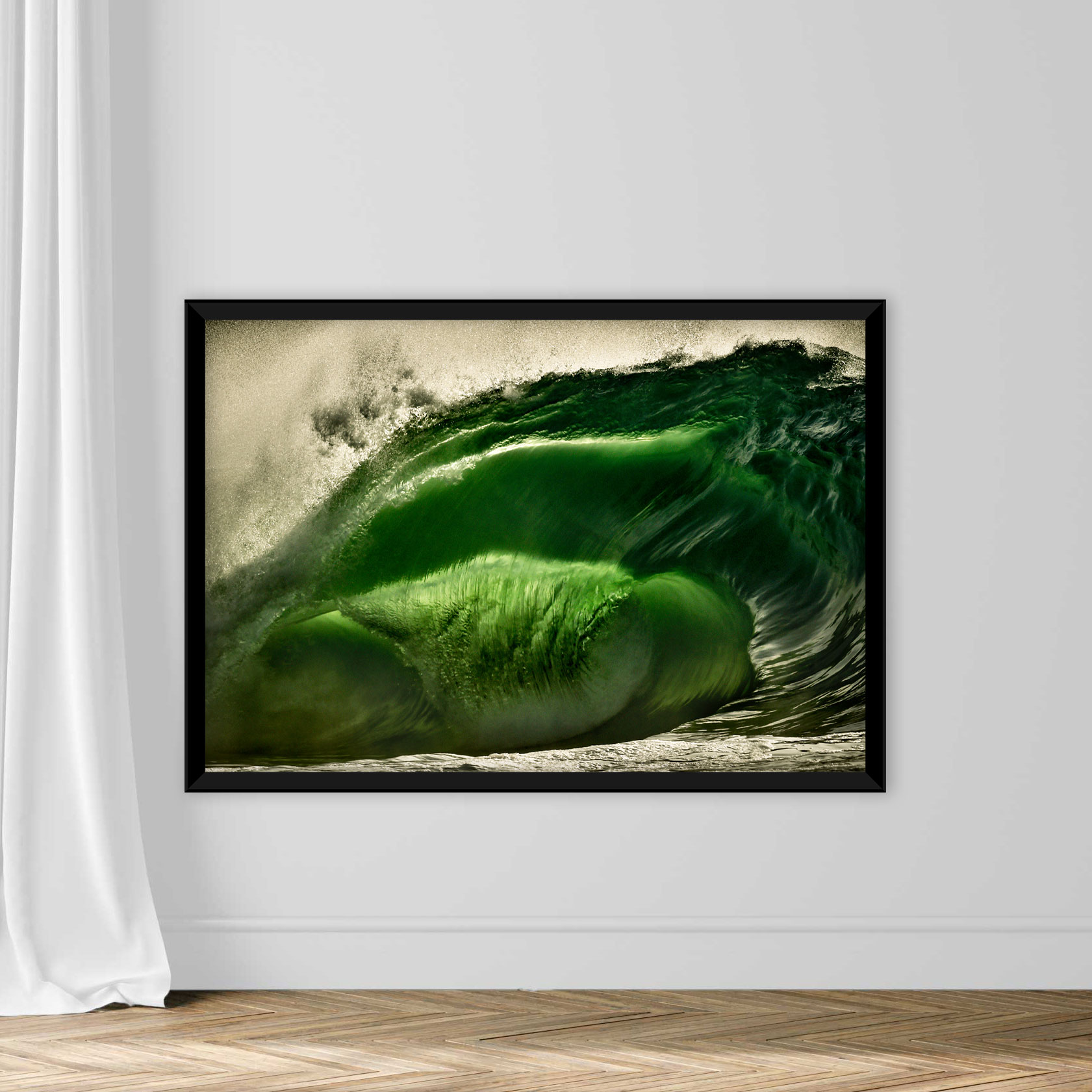 Riley's wave, a giant barreling wave, Kilkee, Clare, Ireland - Image 3