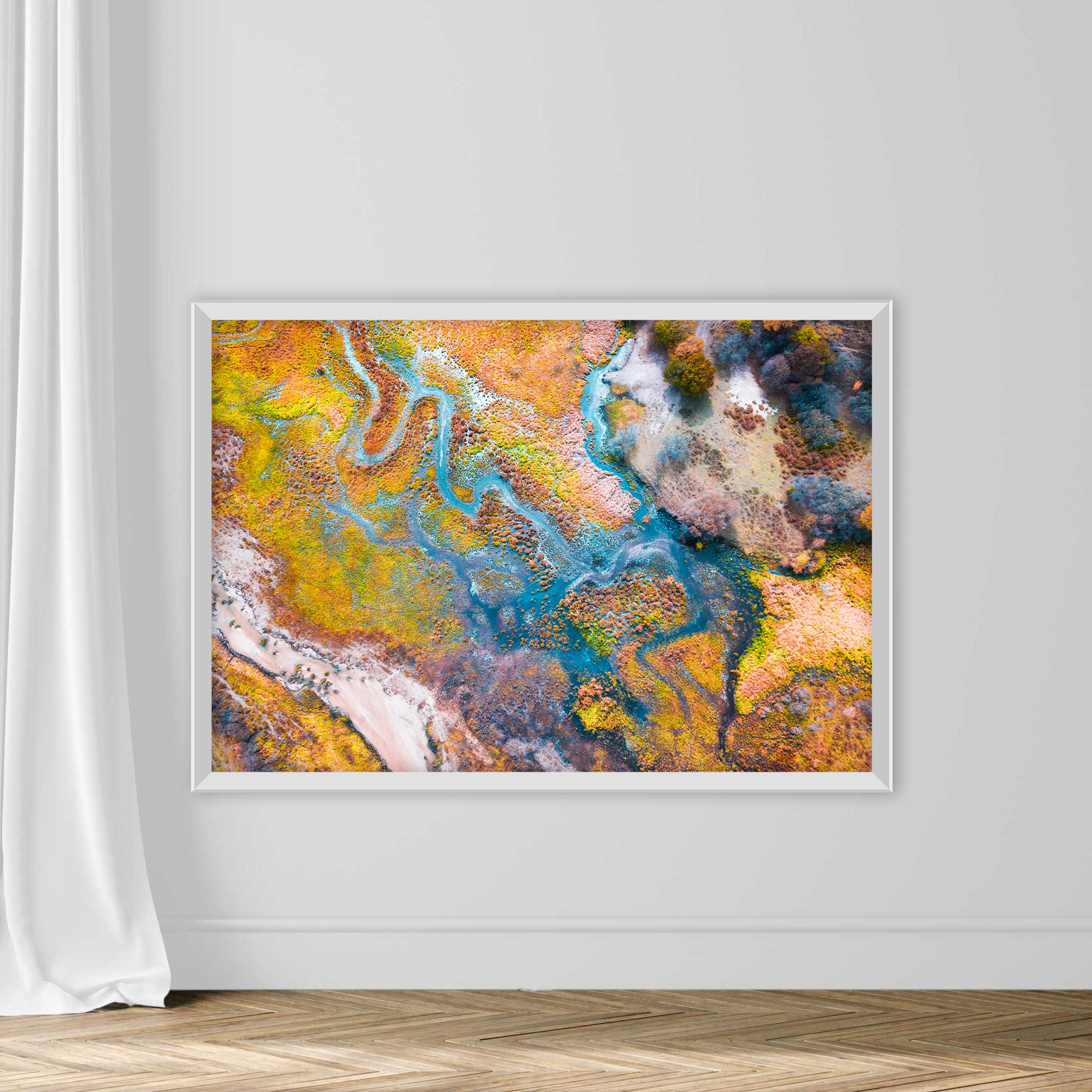 Aerial View of Multicolored Autumn - Image 2