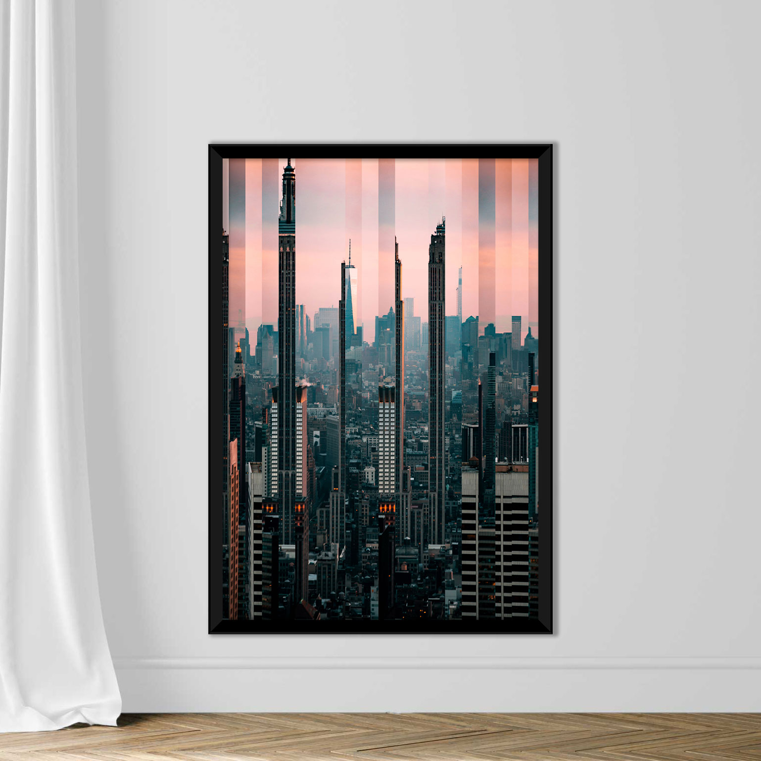 Surreal Abstract Picture of the Manhattan Skyline - Image 3