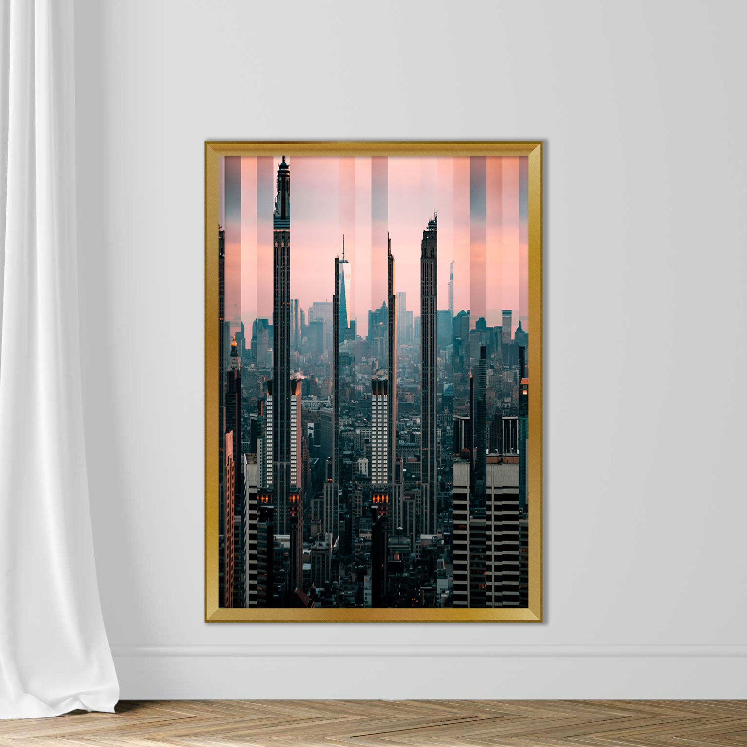 Surreal Abstract Picture of the Manhattan Skyline - Image 5