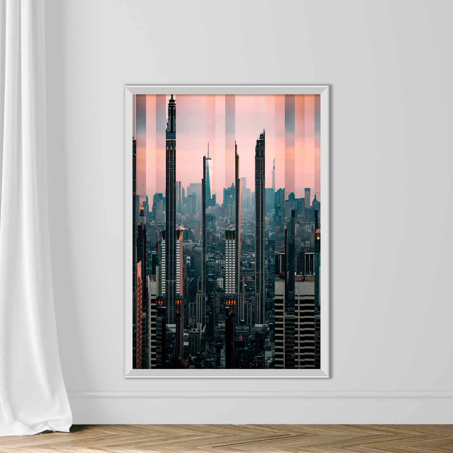 Surreal Abstract Picture of the Manhattan Skyline - Image 2