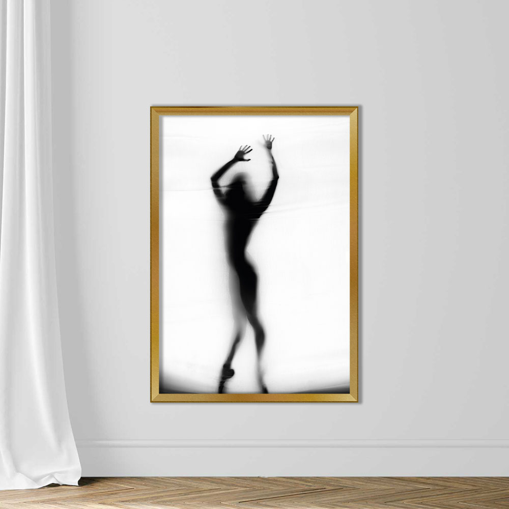 Ballerina dancing behind the curtain - Image 5