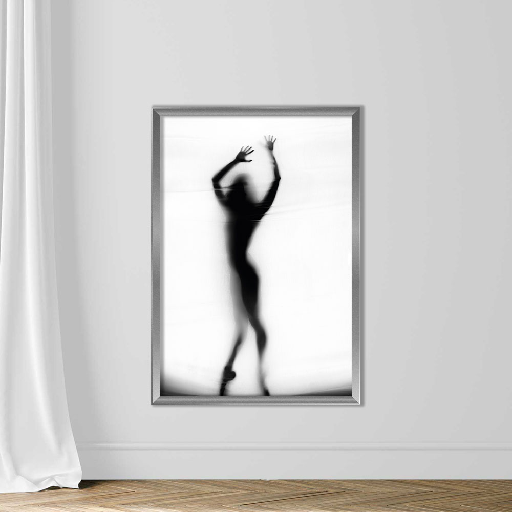 Ballerina dancing behind the curtain - Image 4