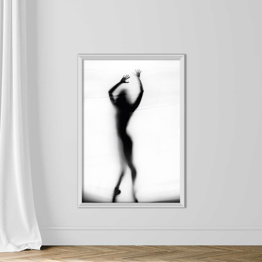 Ballerina dancing behind the curtain - Image 2