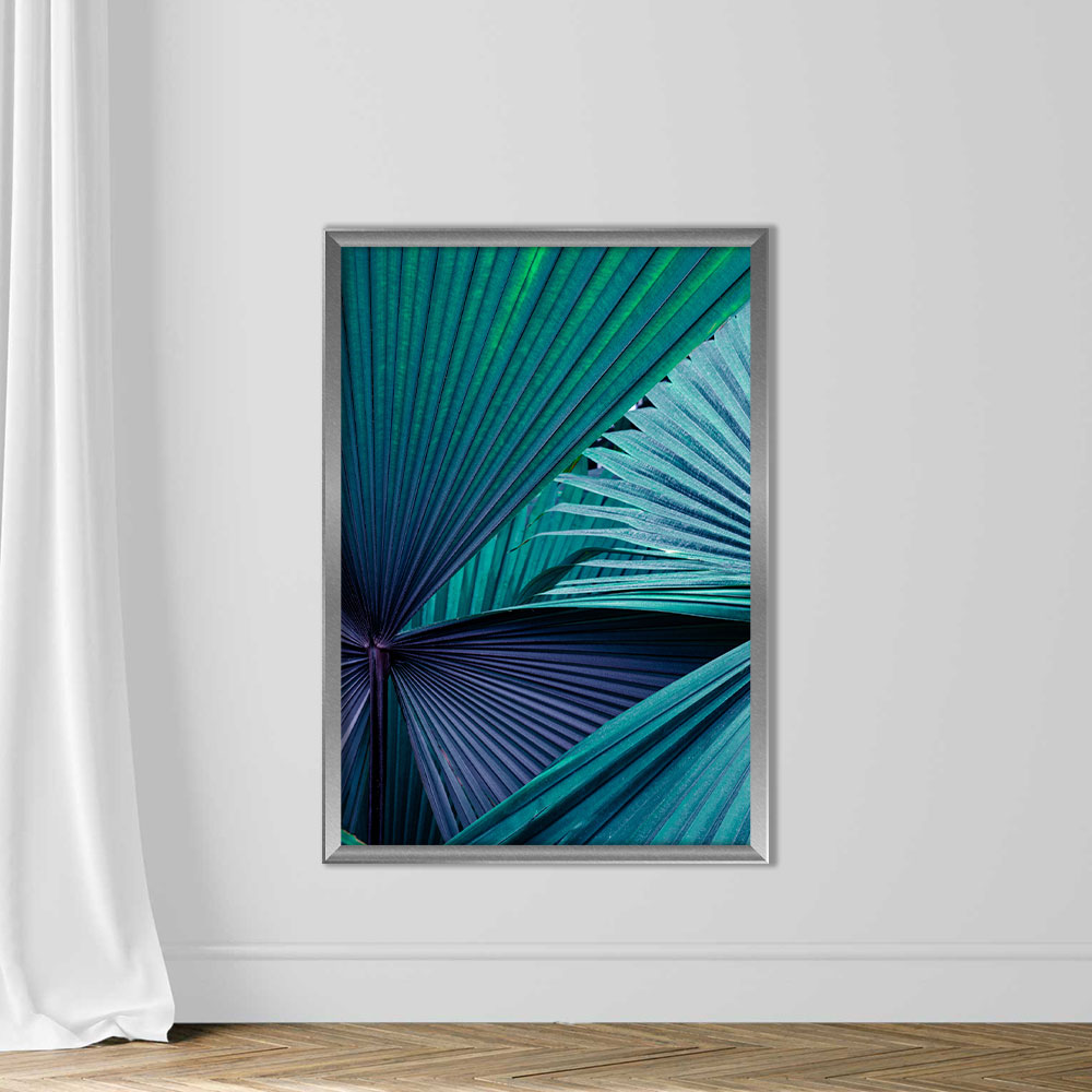 Closeup Tropical Green Leaves Nature And Dark Tone Background Concept - Image 4