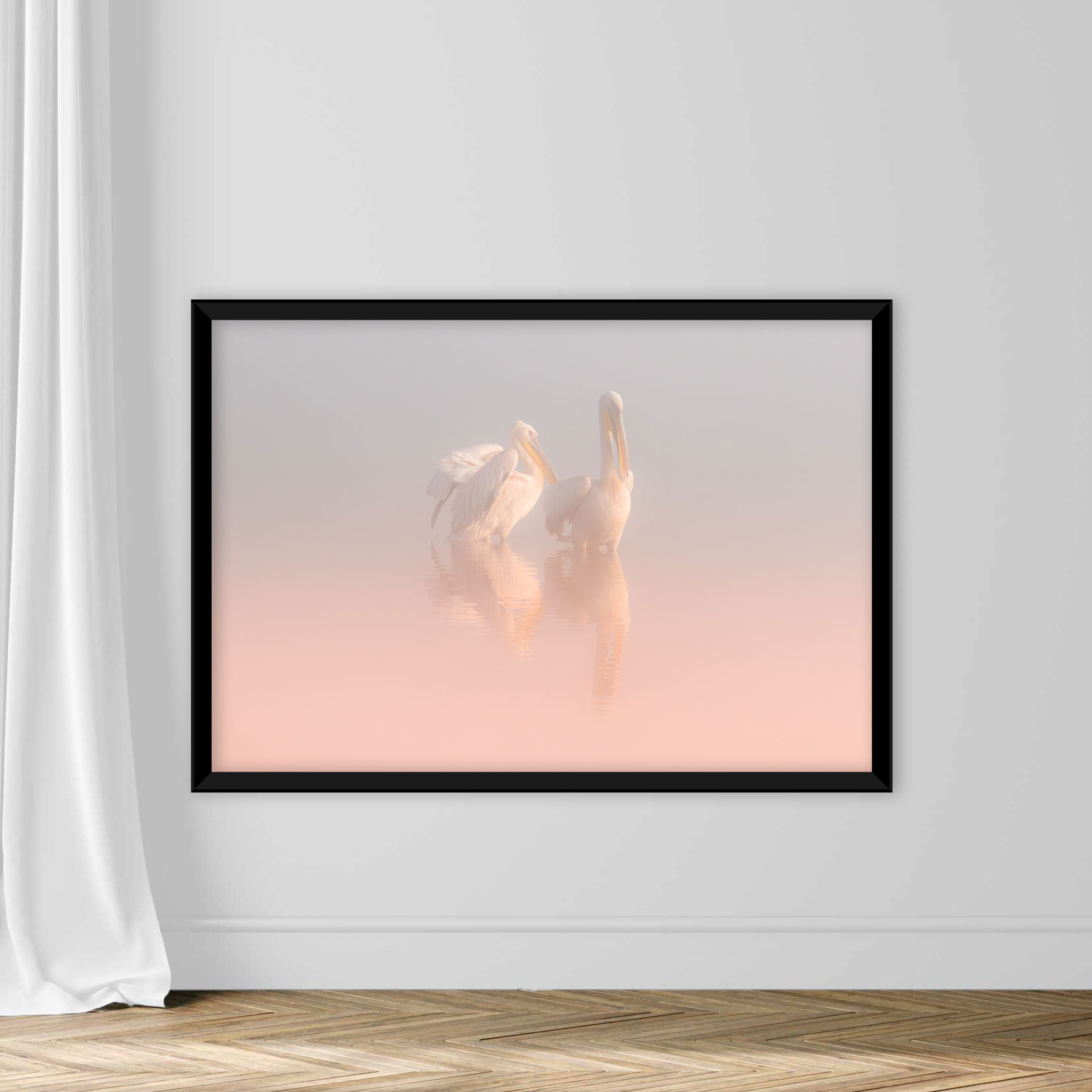 Two Birds in the Morning Mist - Image 3