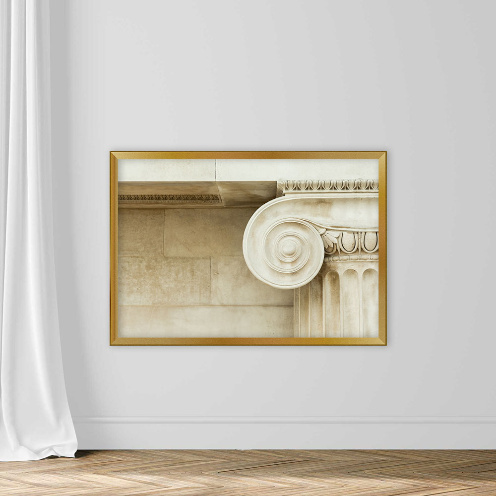 Decorative Detail of an Ancient Ionic Column - Image 5