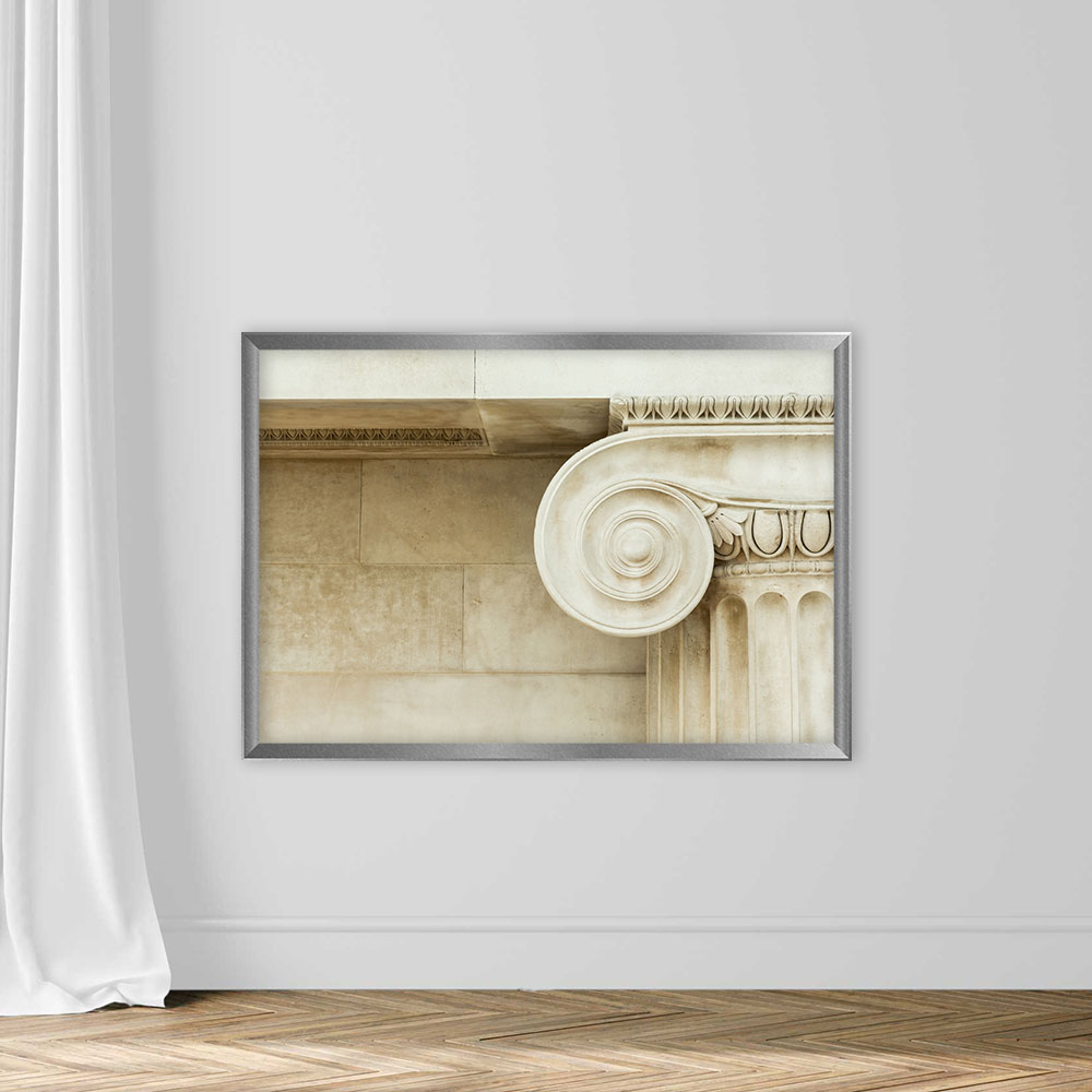 Decorative Detail of an Ancient Ionic Column - Image 4