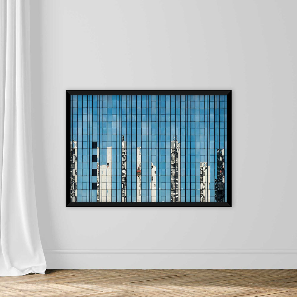 Reflection Of Buildings On Glass - Image 3