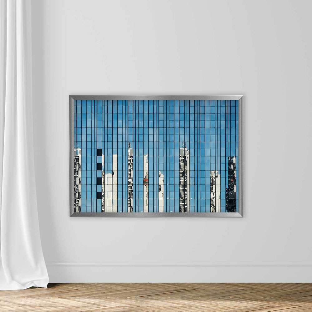 Reflection Of Buildings On Glass - Image 4