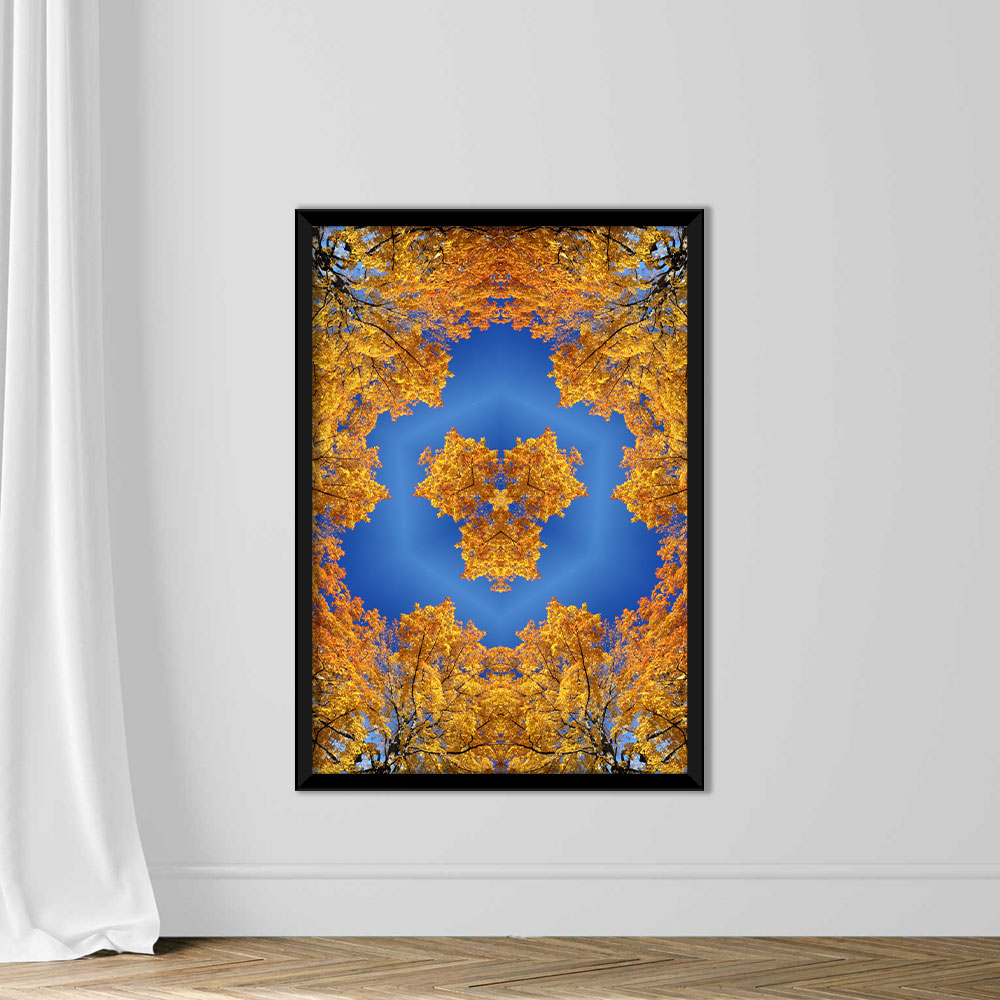 Kaleidoscopic Image in Autumn - Image 3