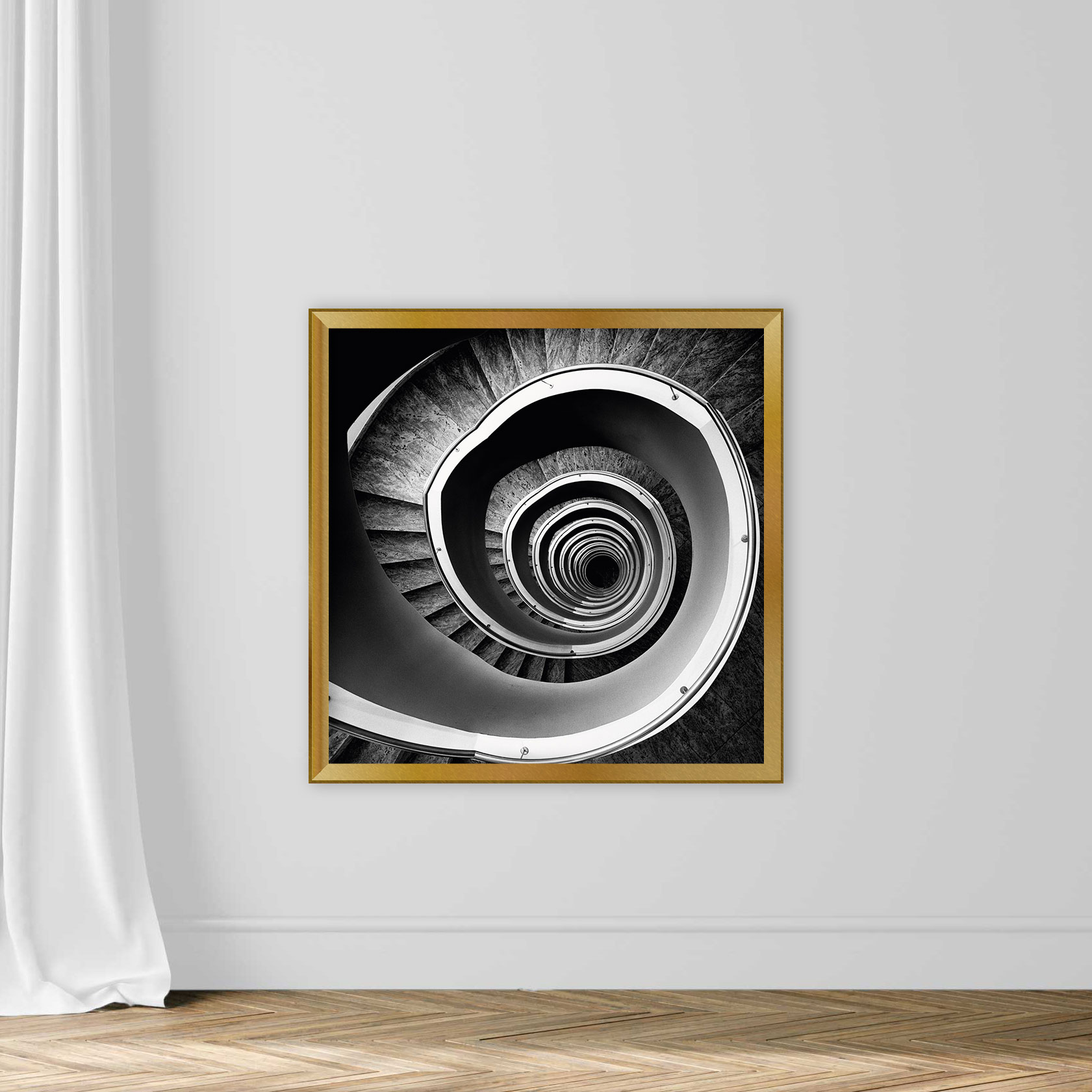 Overhead view of spiral staircase Cologne - Image 5