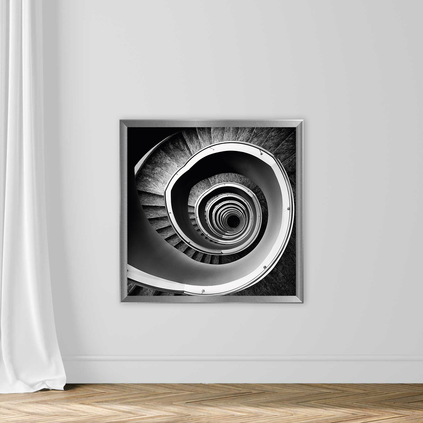 Overhead view of spiral staircase Cologne - Image 4